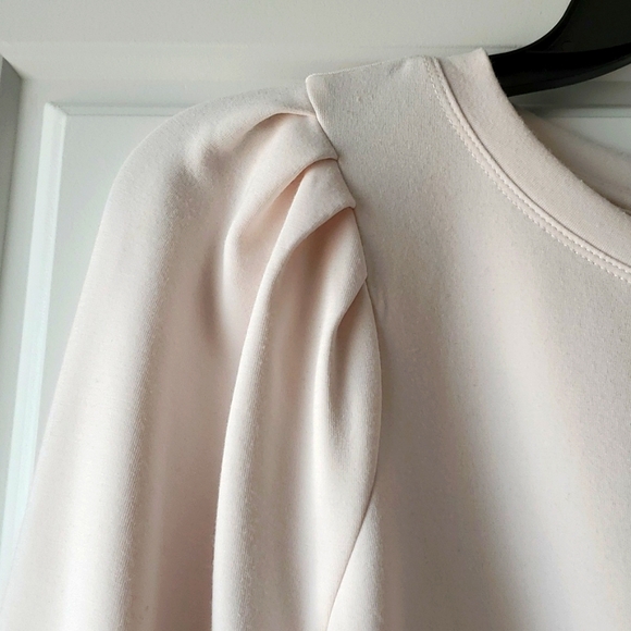Magaschoni Balloon Sleeve Top in Pale Pink (S/P) - Picture 3 of 4